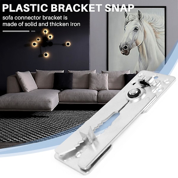 REMAKE Pak Sofa Forbinder Metal Sædesektion Sofa Møbel Forbinder Sædesektion Sofa Forbindere Til Glidende Sofa