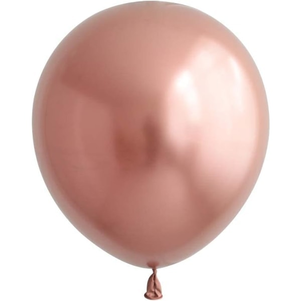 Svart Roséguld Ballongbåge Kit 147st Svarta och Roséguld Krom Latexballonger Nyår Bröllop Födelsedagsfest Bakgrundsdekorationer