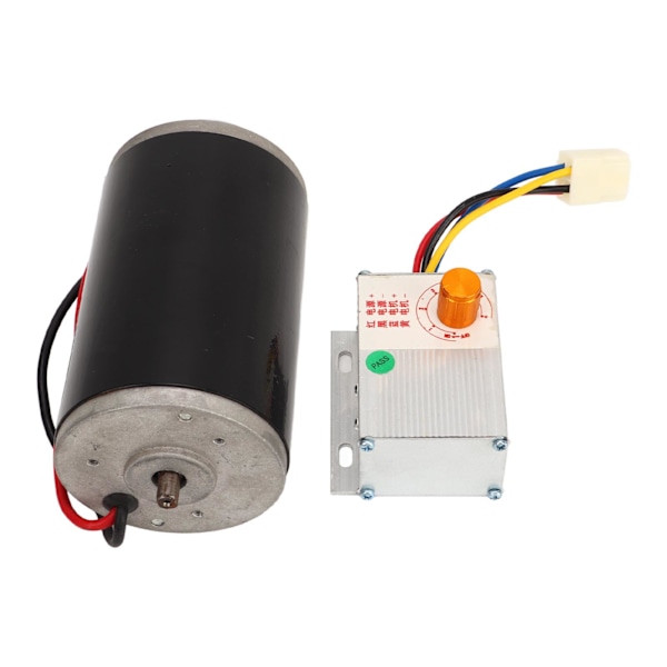 12V 200W Aluminiumborste Motor och 12V 250W Regulator Styrenhet Set för Rulljalusi