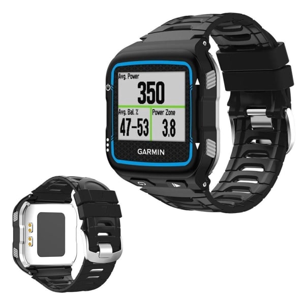 Garmin Forerunner 920XT silikoniranneke - Musta Musta