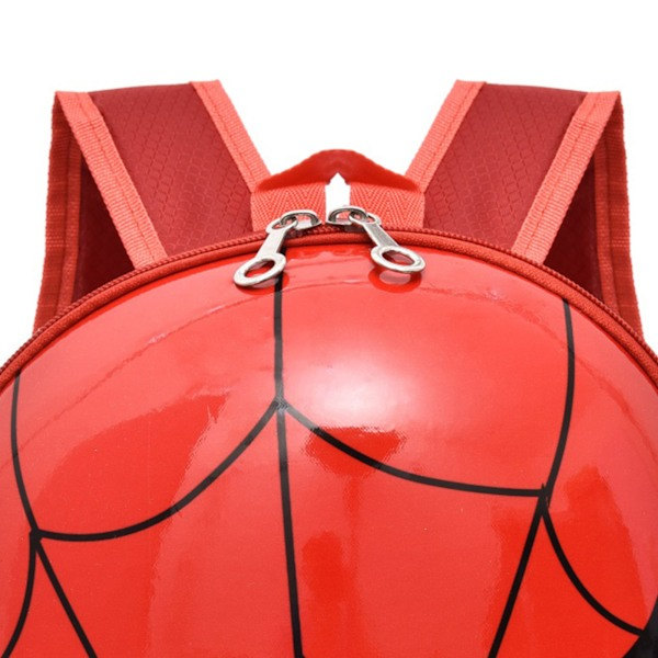 Børne Tegneserie Rygsæk Hård Skal Børnehave Skoletaske Tykkere Bredere Stropper Sød Børnerygsæk Spiderman Rød