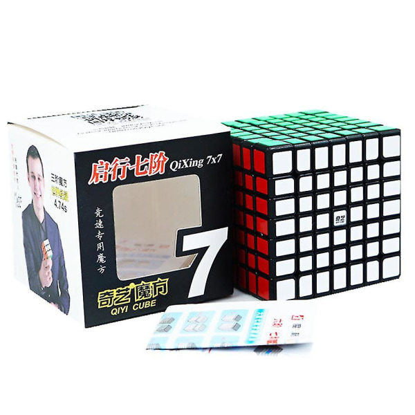 3x3x3 4x4x4 5x5x5 Nopeusmaaginen Kuutiopeli Mustat Tarrat Maaginen Kuutio Oppiminen Cubo Magico Lelut Lapset Lapsille