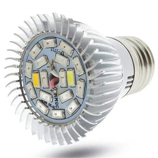 LED-kasvilamppu E27 Gu10 E14 polttimo UV IR 28led Ac85-265v