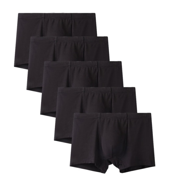 Boxers i bambus Medium Sort, 5-pak