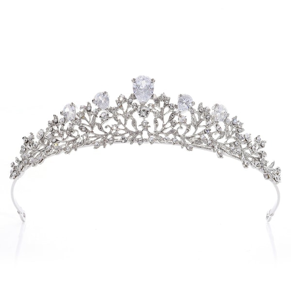 Beautiful bridal crown, zirconia hair crown, women's wedding crown, elegant hairpiece