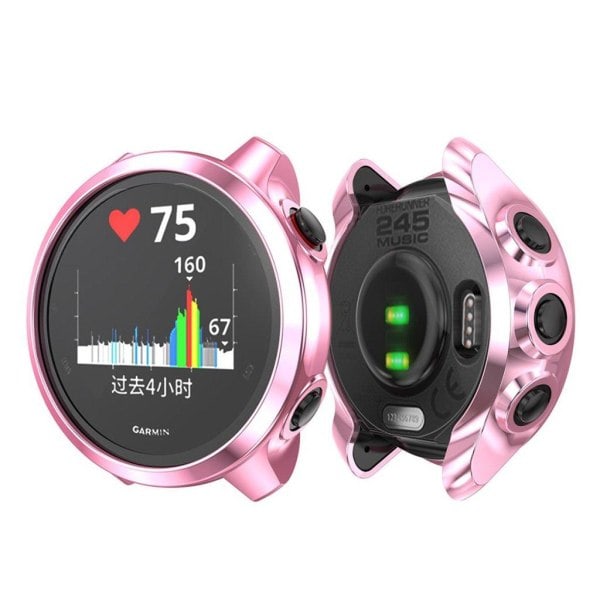 Garmin Forerunner 245 Elektroplettering Etui - Pink Pink