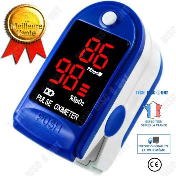 TD® Mini Finger Detection Clip Sundhedsovervågningsinstrument Løbetræning Øvelsesmonitor