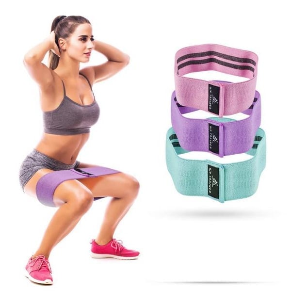 Hip Trainer Motståndband Träningsband 3-pack