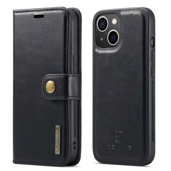 DG.MING iPhone 14 2-i-1 Magnet Cover / Skal Sort