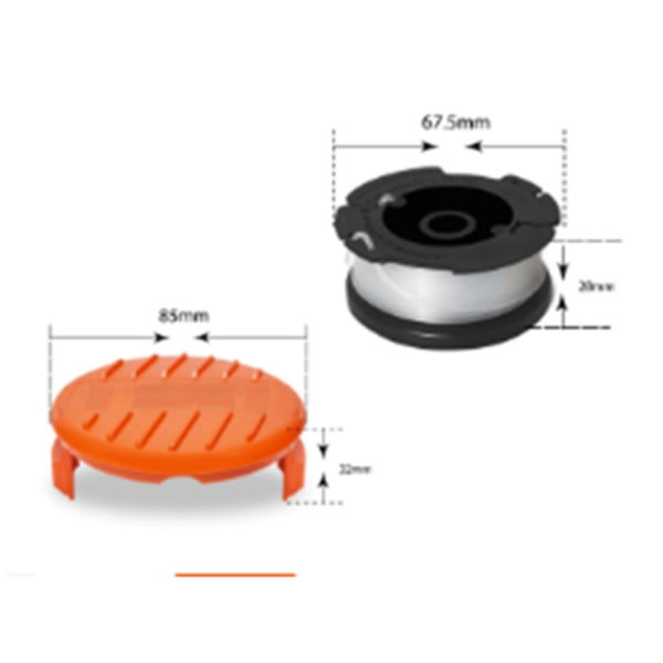Trimmerspoler Black & Decker GL4525, GL5028, GLC1423L, GLC1825L gressklipper
