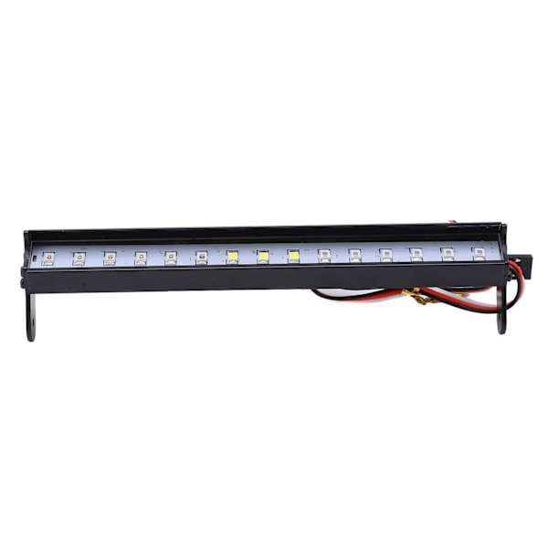 RC Ljusramp 15 LED Lampor 1/10 Simulerings RC Crawler Aluminium Legering LED Universal Takljusramp