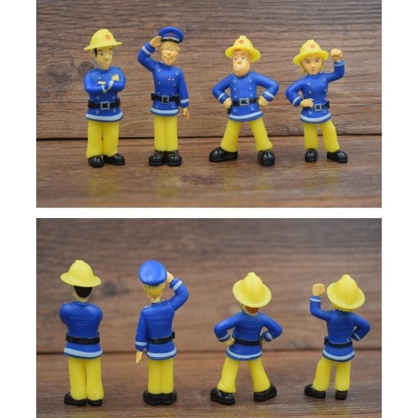 12 Fireman Sam-figurer Julegaver