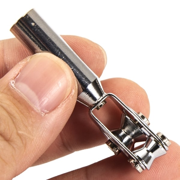 Topp Tip Guide Modifiering med Tub - DIY Fiske Spö Bygg & Reparation Silver