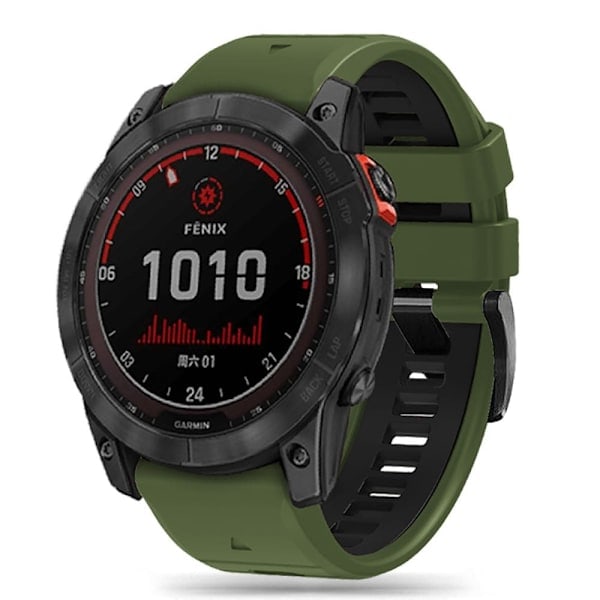 TECH-PROTECT ICONBAND PRO GARMIN FENIX 3 / 5X / 3HR / 5X PLUS / 6X / 6X PRO / 7X HÆRGRØN/SORT