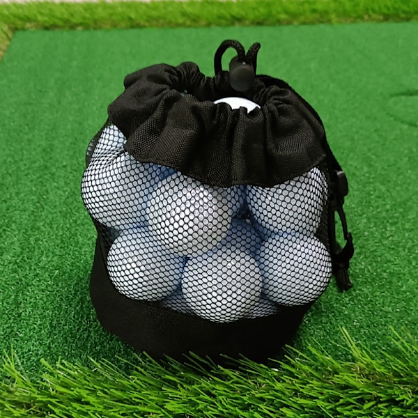 Golfbollsväska med dragsko