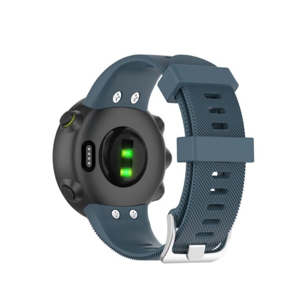 Garmin Forerunner 45 behagelig urrem i silikone - Blå Blå
