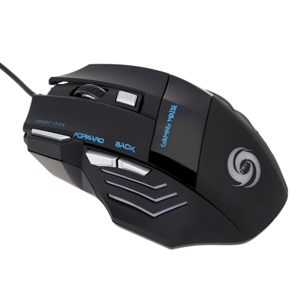 Kablet Gamingmus med 5 Justerbare DPI, 7 Knapper