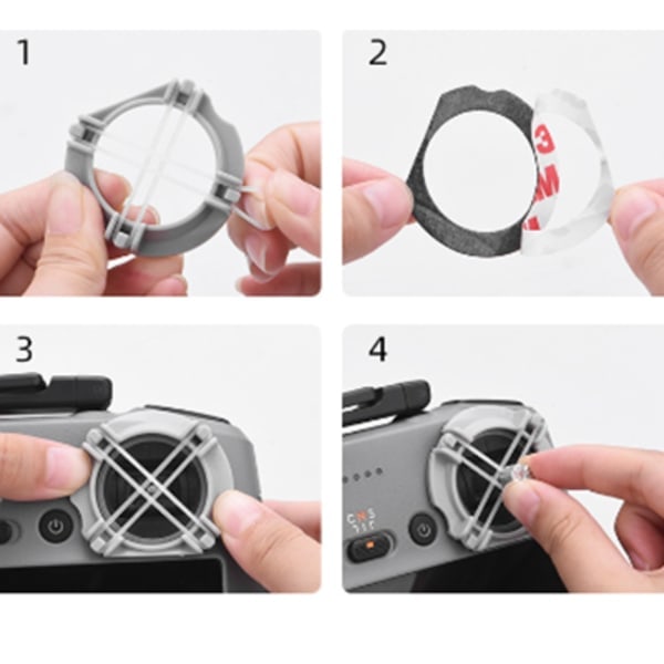 Rocker Speed Controller Dæmper til DJI Air 3/Mini 4 Pro Grå