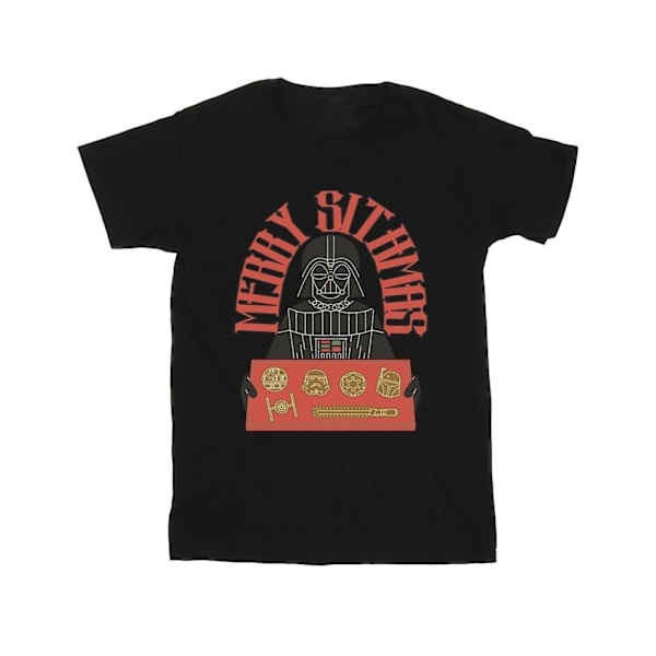 Star Wars Boys Episode IV: A New Hope Merry Sithmas T-shirt 3-4 Black 3-4 Years