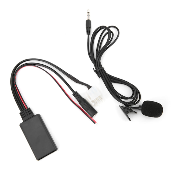 DC 12V Bilstereo-kabel AUX Bluetooth 5.0-adapter Ersättning för Honda Goldwing GL1800