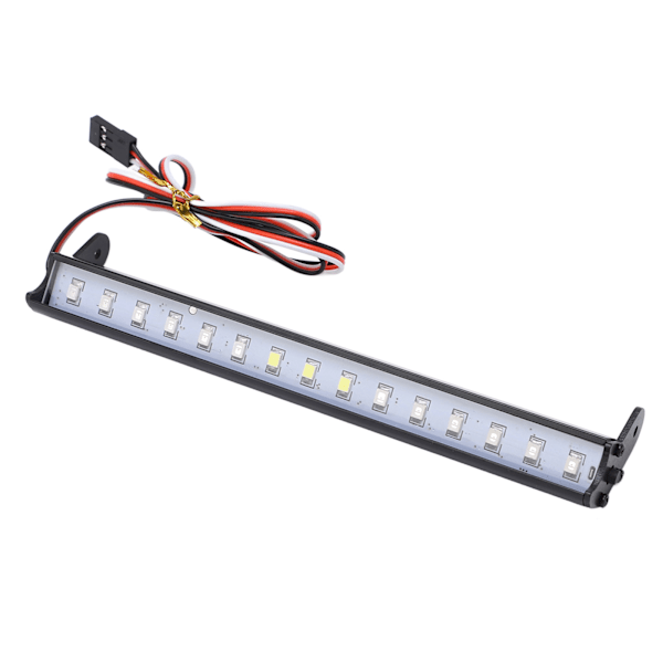 RC Ljusramp 15 LED Lampor 1/10 Simulerings RC Crawler Aluminium Legering LED Universal Takljusramp