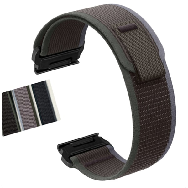 Snabbfäste Nylon Klockarmband för Garmin Fenix 8/7X Pro/6X5X965