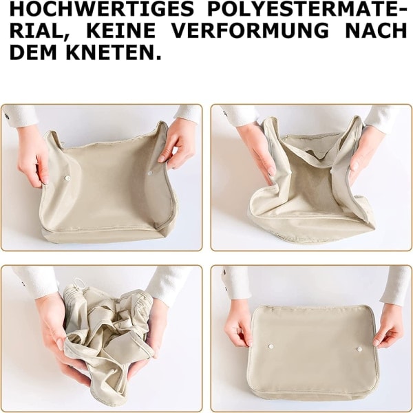 REMAKE 8-delt vanntett koffert-organisator