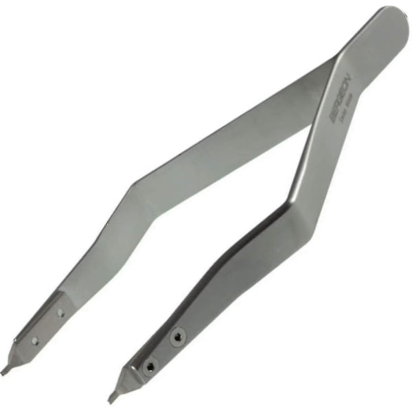 REMAKE Bergeon 7825 Metallbandspännare Fjäderstångsverktyg Rostfritt Stål Ergonomiskt Urmakareverktyg, Silver