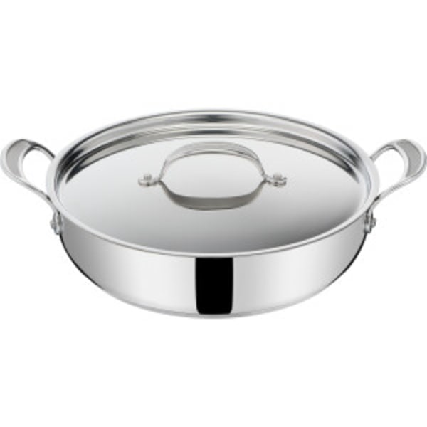 REMAKE Tefal E30690 Jamie Oliver Cook's Classic Serveringsgryte 30 cm | Non-stick belegg | Sikker | Thermo-Signal | Nitter silikonhåndtak |