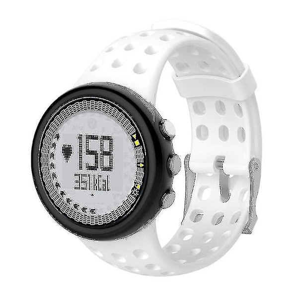 Silikonerstatningsarmbånd for Suunto M1 M2 M4 M5-serien Fitness Watt Cyan
