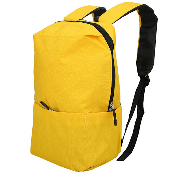 Unisex Ryggsäck för Utomhussporter Fitness Camping Resor Cykling Fritid Student Skola Gul