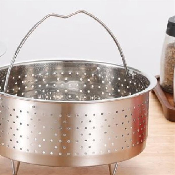 REMAKE Dampkogerkurv i rustfrit stål til trykkoger med håndtag trykkoger R