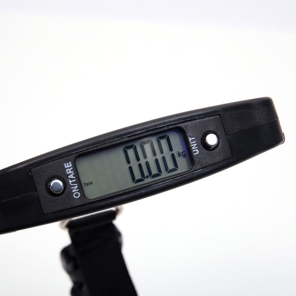 Håndholdt, bærbar, ergonomisk digital bagasjeskala med håndtak for hjemmebruk og reiser