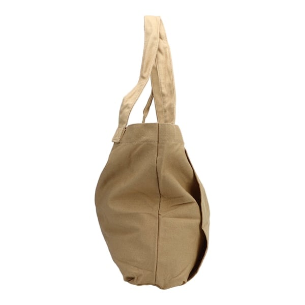 Yogamatta Väska Bärbar Förvaring Canvas Bärväska Axelväska 2 Lager med Blixtlås Khaki