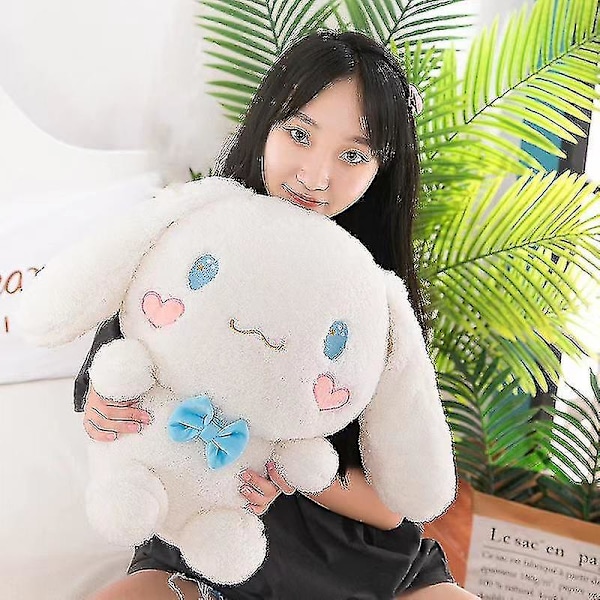 Sanrio Kawaii Cinnamoroll Anime Hund Plyschleksaker Fylld Djur Komfort Mjuk Plyschdockor Barn Jul Leksak