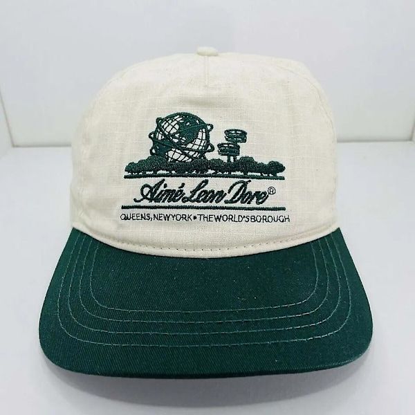 REMAKE Aim Leon Dore Unisex Justerbar Baseballkasket Hvid