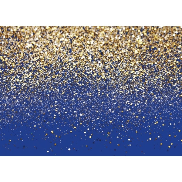 8X6FT Kuningas Sininen Glitter Tausta Syntymäpäivä Tausta Kultaiset Pisteet Bokeh Tausta Hää Prom Valmistuminen Valokuvaustausta Hyvää Uutta Vuotta Tausta