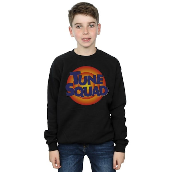 Space Jam: En ny arv Pojkars Tune Squad Logotyp Tröja 5-6 År Svart 5-6 År