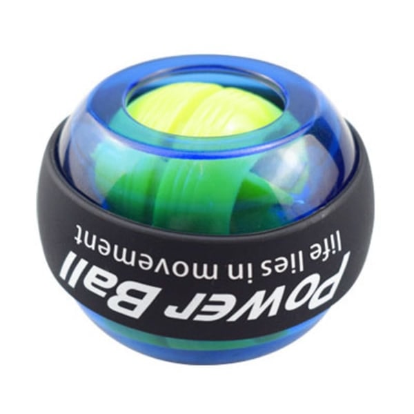 Handledsboll repstartbälte lätt gravitationsboll supergyro armstyrka handledsstyrketräning greppboll (1 st) blå