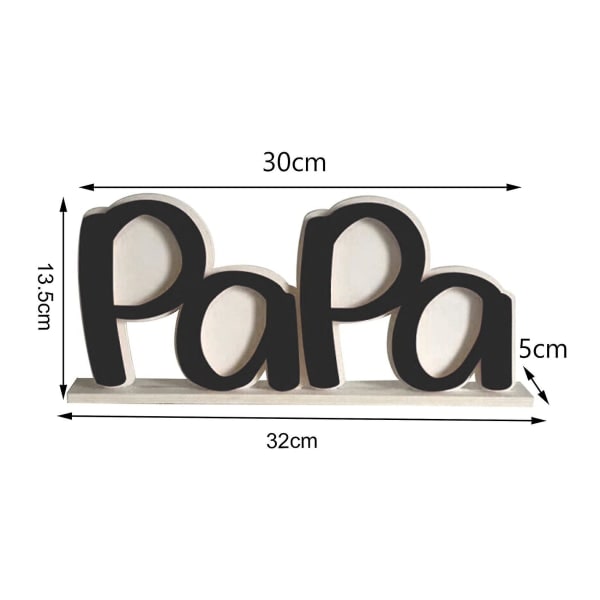 Farsdag Ramme, Gave til Pappa, Pappa Bursdagsgave, Pappa Bildeholder, Farsdaggave - Svart