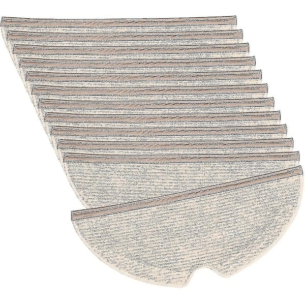 12 kpl Siivousliinoja Roborock Q7 Max S6 Maxv S5 S50 S51 S55 S6 S5 Max Q7 Max Plus / Q7 Max+ -imureille, vaihtotarvikkeet moppi Xia:lle