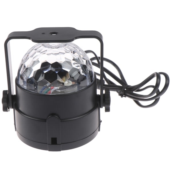 REMAKE Discokugle Lyseffekter RGB 3W LED 7 farver Scene