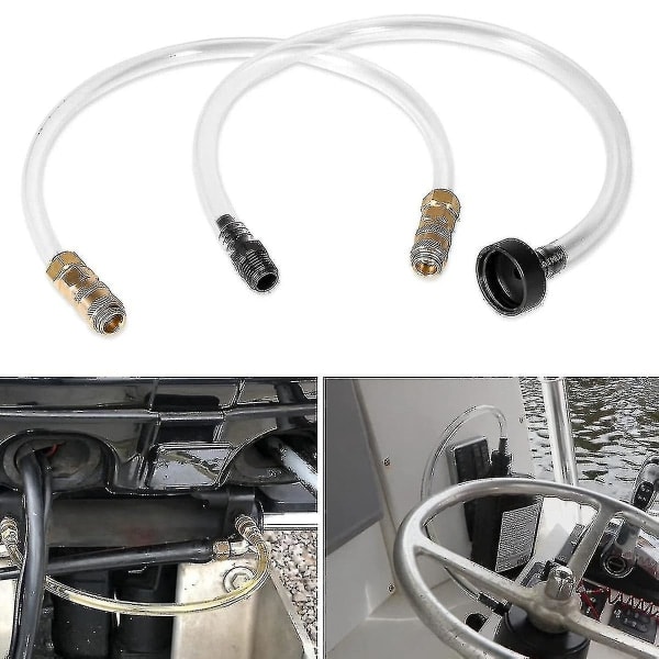 Hydraulisk Styresystemsett - Bløding og Fyllingsslange Båtblødingsett Fyllingssett for Seastar Hydrauliske Styresystemer
