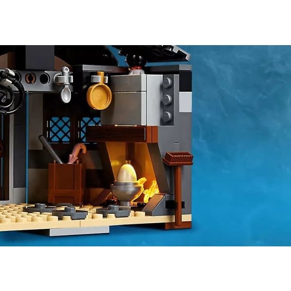 REMAKE 496 Byggeklodser Harry Potter Byggeklodser Skurk Harry Potter Hagrids Hytte Byggeklodser Samlede Byggeklodser Børn