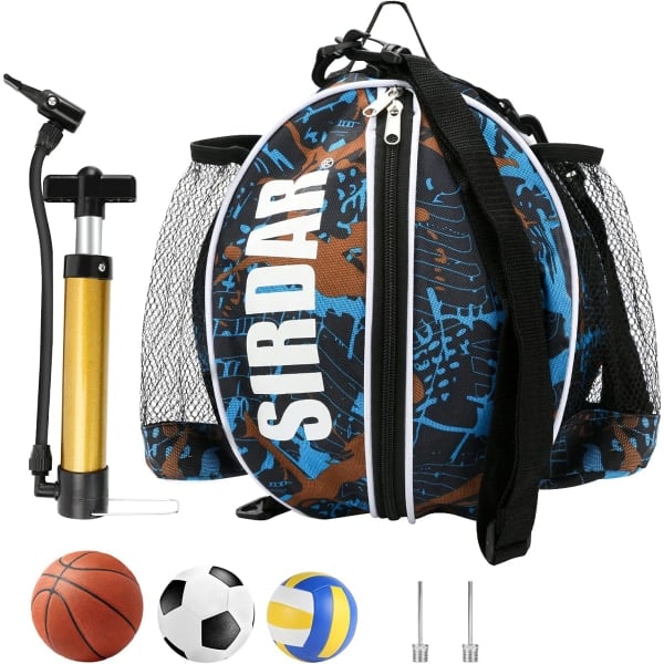 Basketballbag med justerbar skulderstropp