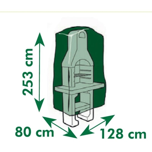 REMAKE Beskyttende trekk for mursteinsgrill 253x128x80 cm