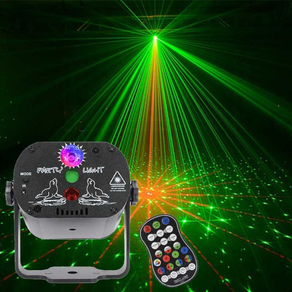 REMAKE Disco LED Laser Lys