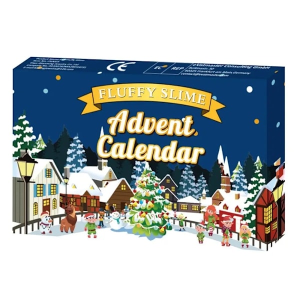 24 st Adventkalender 2023 Julkalender Leksaker Julgåva Box för Barn Pojkar Flickor Vuxna Födelsedagspresent 24 st