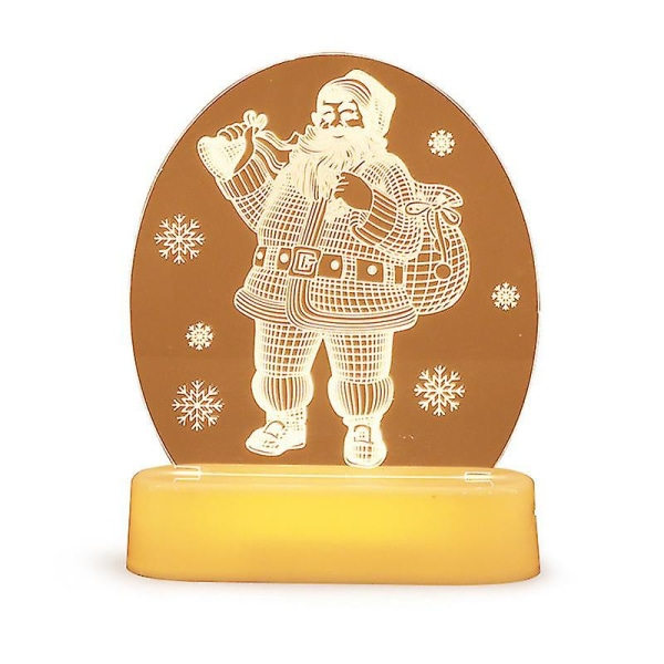 Julepynt Husnummer LED Lys Fest Fest Nyårsferie Tilbehør Rekvisitter Vægge Dekorationer 25x14.5x2.4 25x14.5x2.4 #4