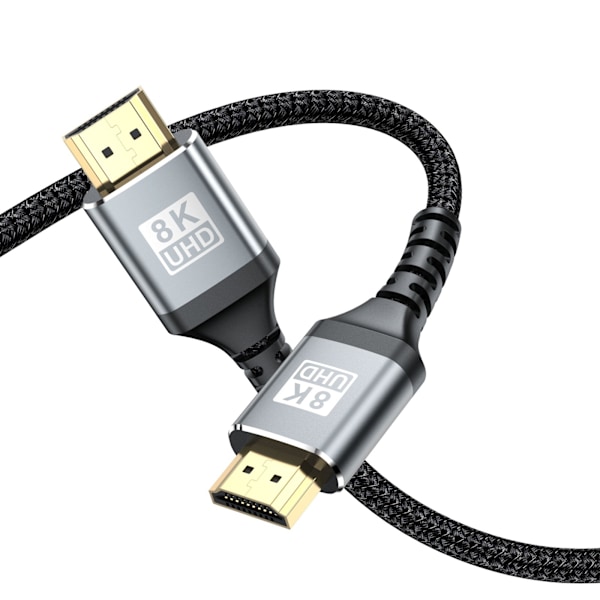 INF 2.1 HDMI-kabel 8K ved 60Hz / 4K ved 120Hz Flerfarget